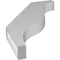 Ekena Millwork 3 1/2-in. W x 24-in. D x 36-in. H Funston Architectural Grade PVC Knee Brace BRCP035X24X36FST - alternate 5